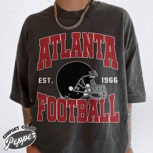 Atlanta Football Old School Look Comfort Colors T-Shirt 159